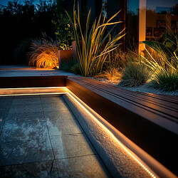 Ledkia Ruban LED 12V SMD2835 IP68 - Blanc neutre