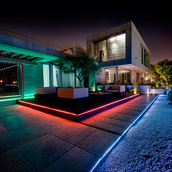 Ledkia Ruban LED 220V AC RGB IP65