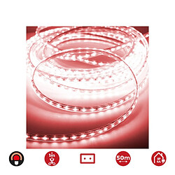 Edm ruban LED rouge IP44 intérieur/extérieur - 50 m