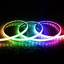 Ledkia Ruban LED RGB SMD5050 IP67 avec télécommande