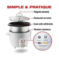 Acheter Techwood Cuiseur à riz - Blanc