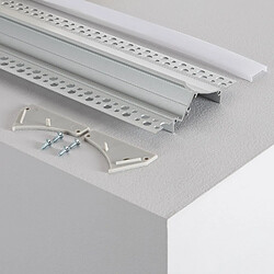 Acheter Ledkia Profilé aluminium encastrable pour ruban LED