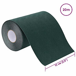 vidaXL Bande de gazon artificiel 20 m pas cher