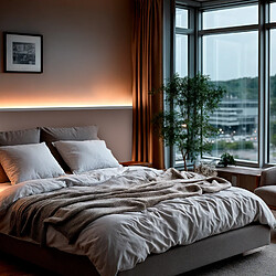 Ledkia Profilé aluminium encastrable pour ruban LED