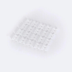 Ledkia Clip de fixation pour ruban LED 10 mm