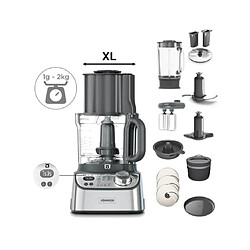 Avis Kenwood MultiPro XL Weight+ - Argent