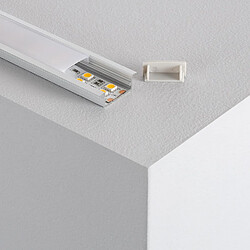 Ledkia Profilé Aluminium Encastrable Double LED