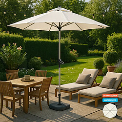 Elios parasols Parasol de jardin - Blanc