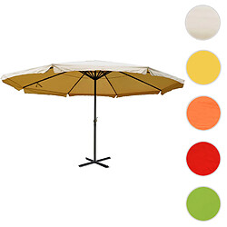 Mendler Parasol aluminium 5 m - Crème