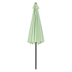 Casa.pro Parasol de jardin rond - Vert pastel