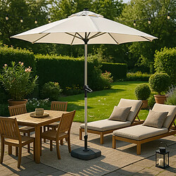 Elios parasols Parasol de jardin - Blanc