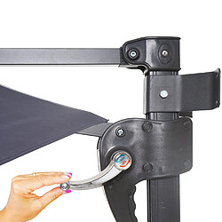 Acheter Mendler parasol déporté Casoria - Gris