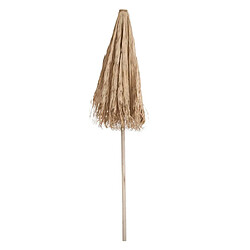 Paris prix Parasol rond de jardin - Naturel