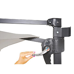 Mendler Parasol mural Casoria - Sable pas cher