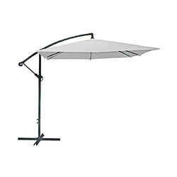 Mes Parasol déporté carré - Gris clair