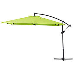 Habitat Et Jardin Parasol jardin déporté Alu Ilios 3 - Carré - 3 x3 m - Vert