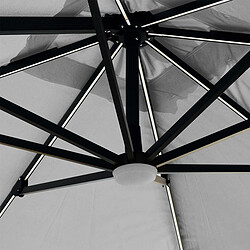 Acheter Elios parasols Parasol déporté carré - Brun clair
