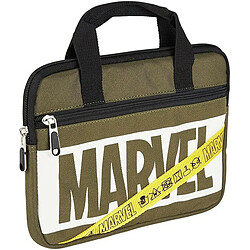Marvel Laptop Sleeve - Vert Housse pour ordinateur portable - Polyester rigide - Fermeture éclair