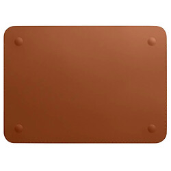 Apple ?Housse cuir pour MacBook 12 pouces - Brown