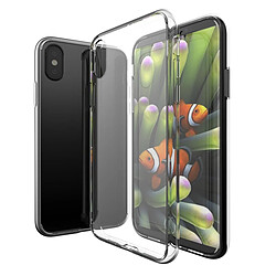 Etui Transparent Rigide pour iPhone X - XEPTIO Coque rigide transparente - Protection intégrale - Design clair et élégant