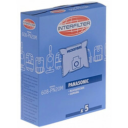 Panasonic Sacs aspirateur compatibles - Lot de 5
