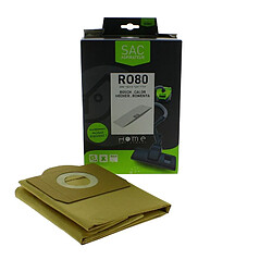 Home equipement sac aspirateur HERO80 - Lot de 4