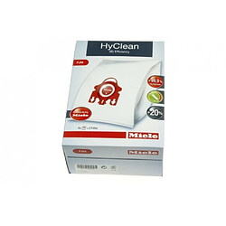 Miele Sacs d’aspirateur FJM - Lot 4 sacs + 2 filtres Sacs pour aspirateur avec sac compatibles Miele FJM - Filtration HEPA H13 - Haute rétention de poussières - Adaptés à divers modèles - Installation facile