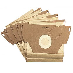 Sacs aspirateur papier Tornado Mondo 1149 - Paquet de 5 Sacs pour aspirateur en papier - Compatibles Tornado Mondo 1149 - Filtration efficace - Installation facile