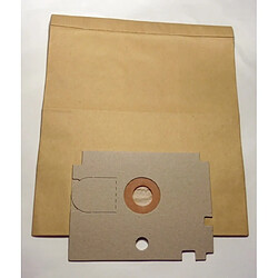 Sacs aspirateur papier Rowenta Spacio - Lot de 10 Sacs pour aspirateur avec sac compatibles Rowenta Spacio - Papier résistant - Filtration efficace - Installation facile - Remplacement propre