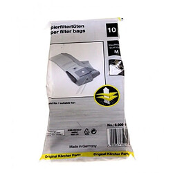 Karcher sacs pour aspirateur - 10 sacs