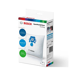 Bosch sacs d’aspirateur Aquawash & Clean BBZWD4BAG - Lot de 4