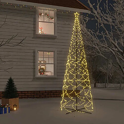vidaXL Arbre de Noël LED cône - 500 cm