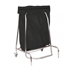 CASSELIN Porte Sac Poubelle Inox 80 L