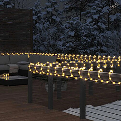 vidaXL Cordon Lumineux 120 Blanc Chaud