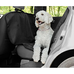 Pets Collection Housse de siège auto - Noir Housse de protection de siège - Polyester 600D - Dimensions 135x145 cm - Imperméable