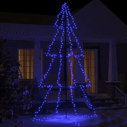 vidaXL Arbre de Noël Cône 360 LED - 250 cm
