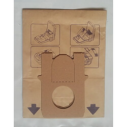 Sacs aspirateur compatibles Bauknecht TE 1300 - Lot de 10