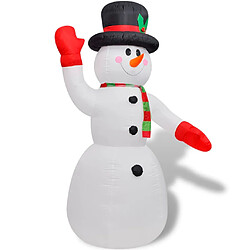 vidaXL Bonhomme de neige gonflable - 240 cm