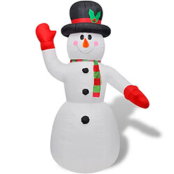 vidaXL Bonhomme de neige gonflable - 240 cm