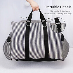 VerCart Siège auto pour chien - Noir pas cher