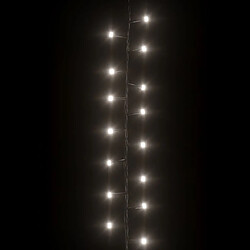 VidaXL Guirlande à LED 1000 LED 25 m - Blanc froid pas cher