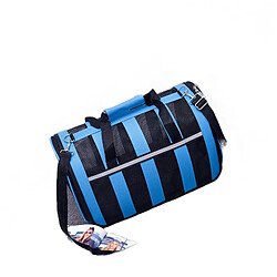 Universal Bateau pliant pour animaux - Bleu Cage pliable pour chat - Plastique - 23 x 35 x 22 cm - Léger