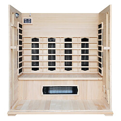 Concept Usine Cabine de sauna luxe infrarouge 4-5 places NARVIK