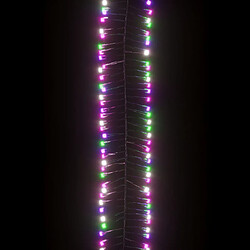 vidaXL Guirlande à LED 1000 lumineuses - 11 m - Multicolore pastel pas cher