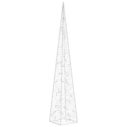 Avis vidaXL Cône Lumineux LED Bleu 120 cm