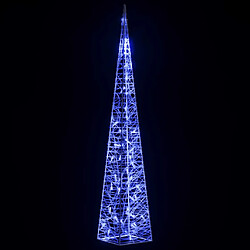 Acheter Cône lumineux décoratif vidaXL 90 cm - LED Bleu