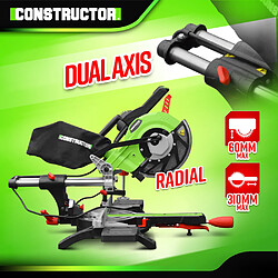 Acheter Constructor Scie onglets radiale 1800W