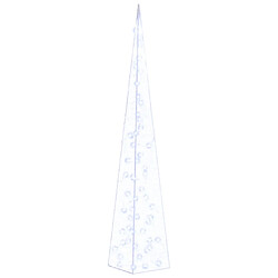vidaXL Cône Lumineux LED Bleu 120 cm