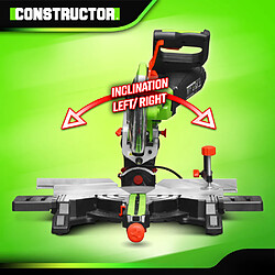 Avis Constructor Scie onglets radiale 1800W