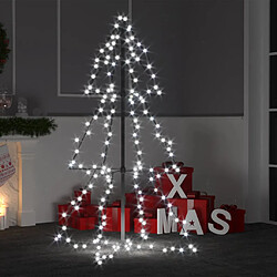vidaXL Arbre de Noël cône 160 LED
